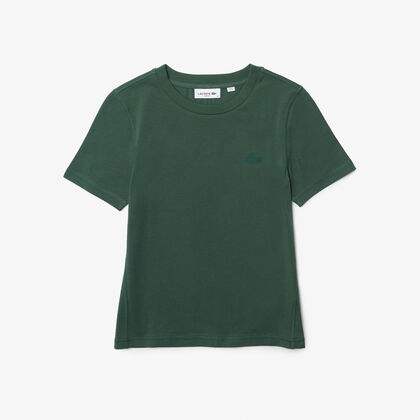 Women's Crew Neck Cotton Blend T-shirt