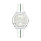 ساعة لاكوست بيلي النسائية بقرص أبيض ساعة لاكوست بيلي النسائية بقرص أبيض