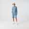 lacoste men s regular fit check cotton poplin shirt
