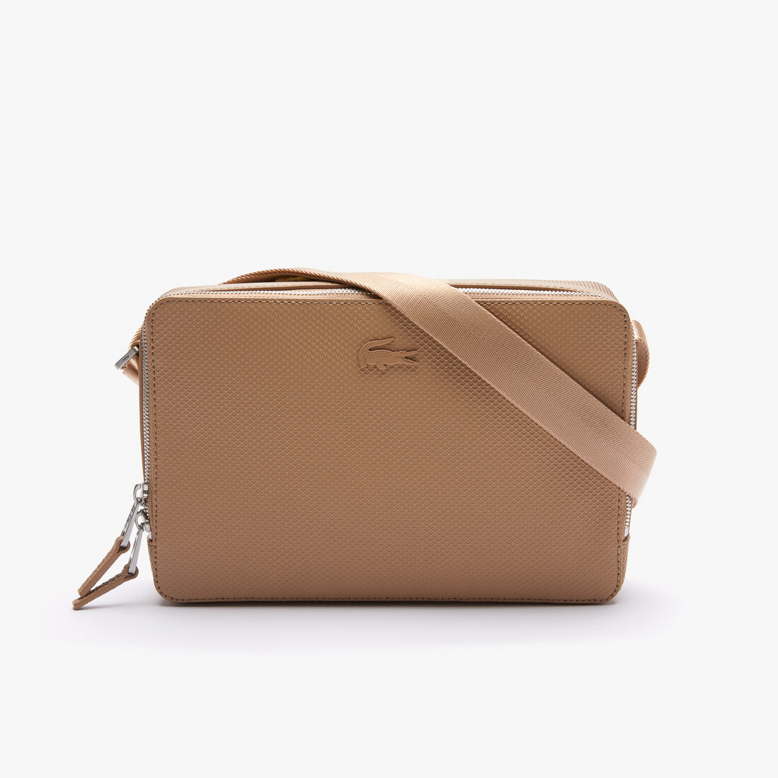 حقيبة كروس شانتاكو من الجلد غير اللامع بسحاب للجنسين