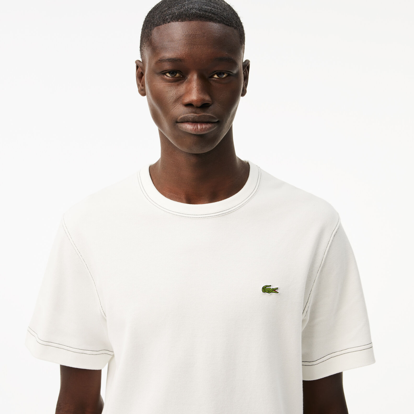 تيشيرت بيكيه قطن ثقيل