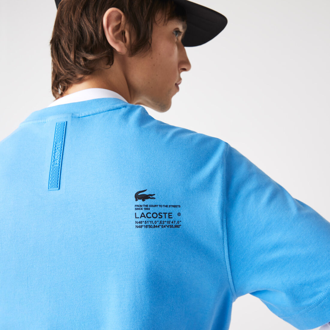 Men's Lacoste Relaxed Fit Print T-shirt Men's Lacoste Relaxed Fit Print T-shirt