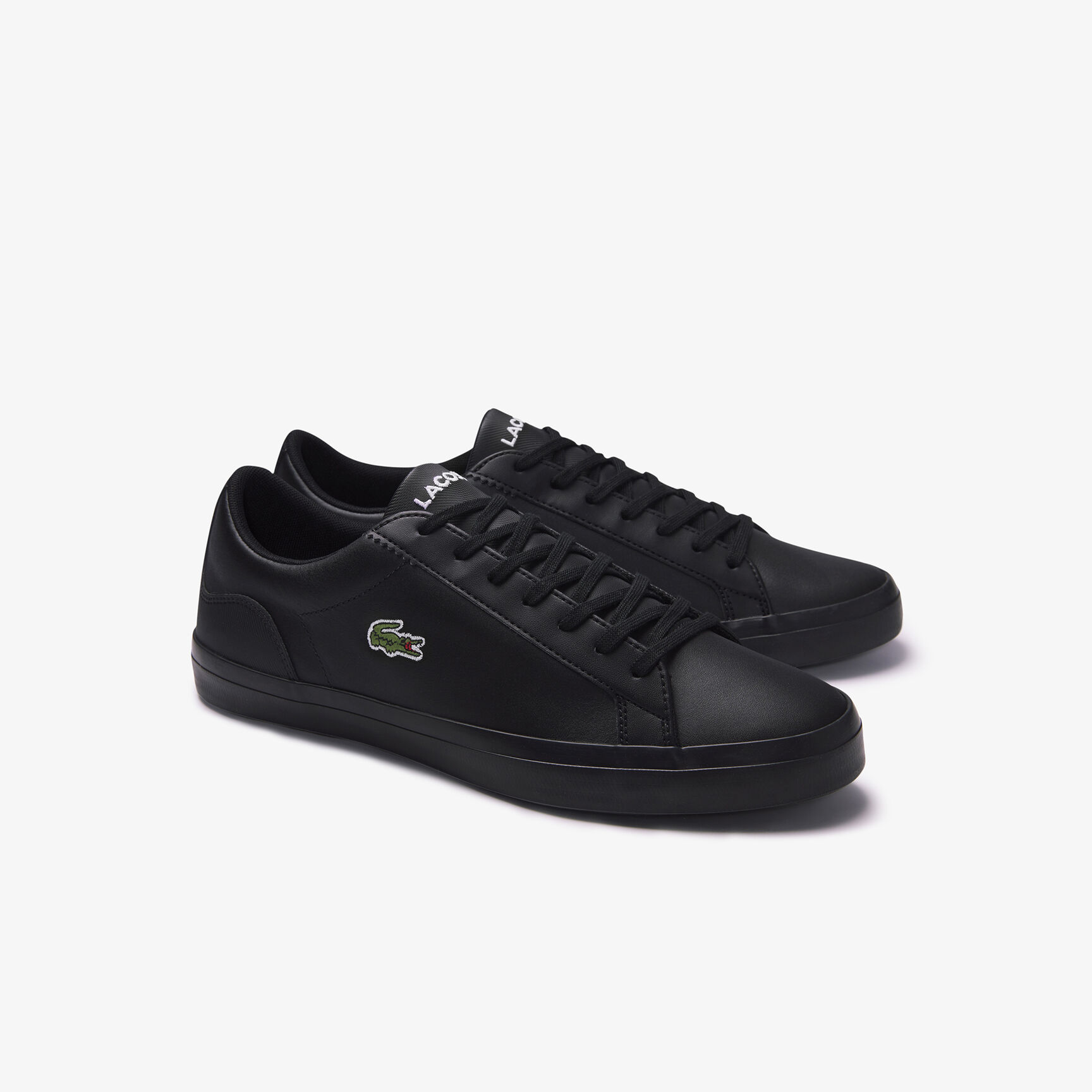 Men's Lerond Textured Leather and Synthetic Trainers