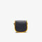 Women's Court Line Contrast Piping Small Hobo Bag