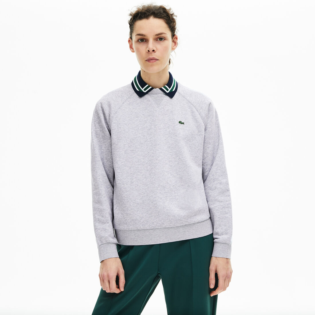 Women’s Classic Crew Neck Fleece Sweatshirt Women’s Classic Crew Neck Fleece Sweatshirt