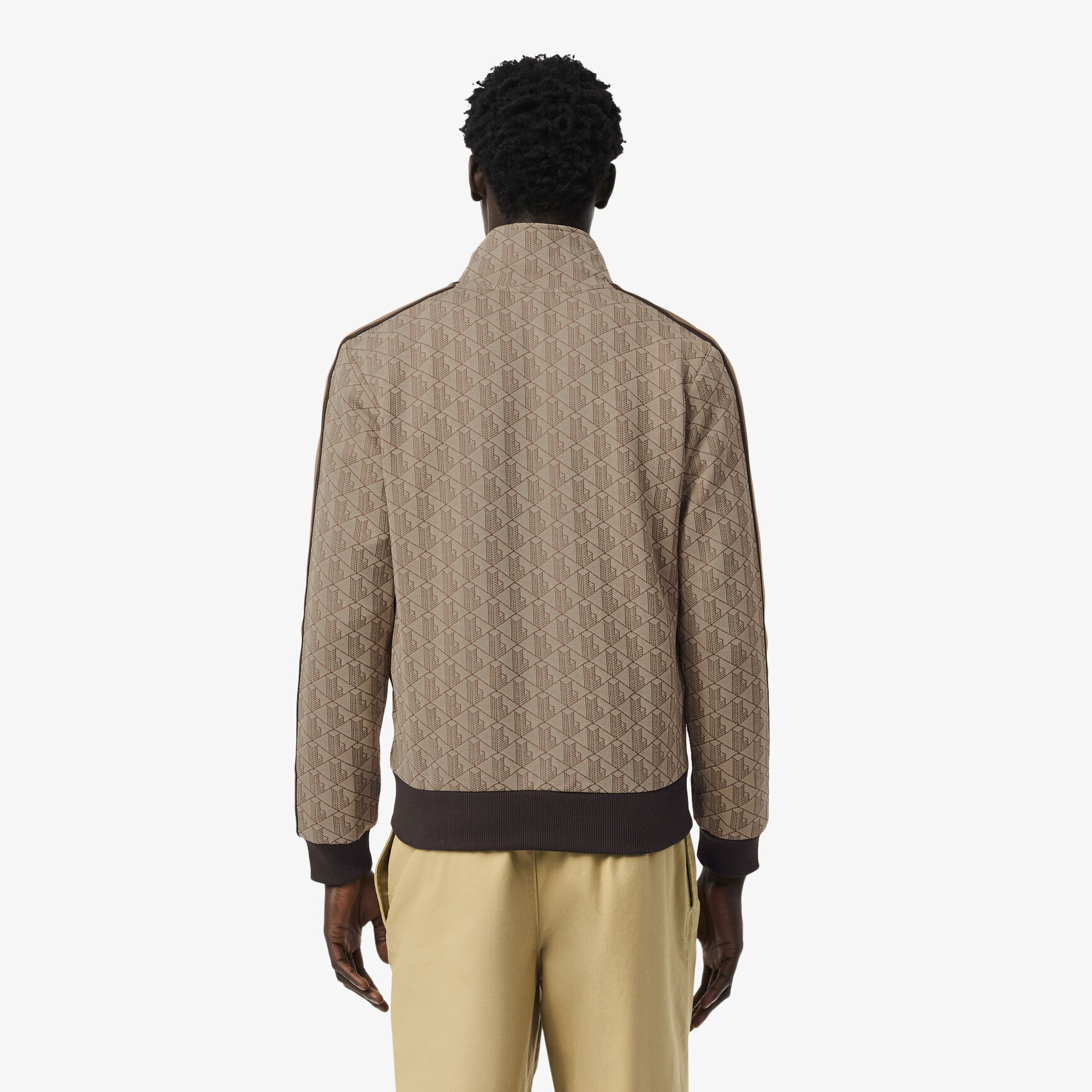 Paris Zip-Up Jacquard Track Jacket