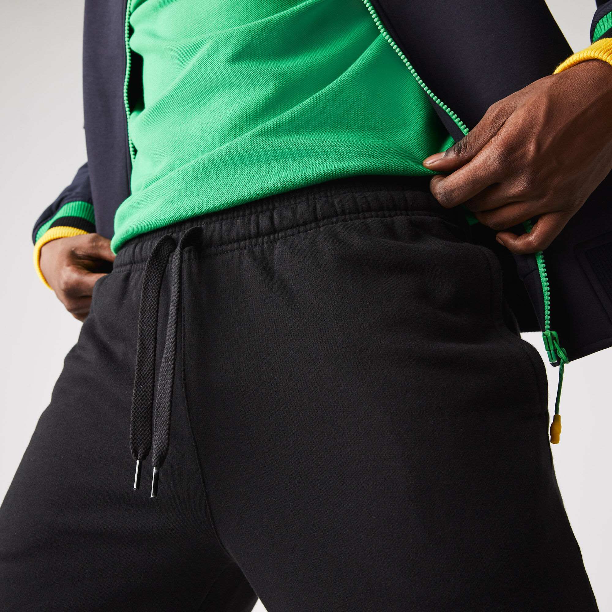 Men's Lacoste SPORT Tennis trackpants in fleece Men's Lacoste SPORT Tennis trackpants in fleece