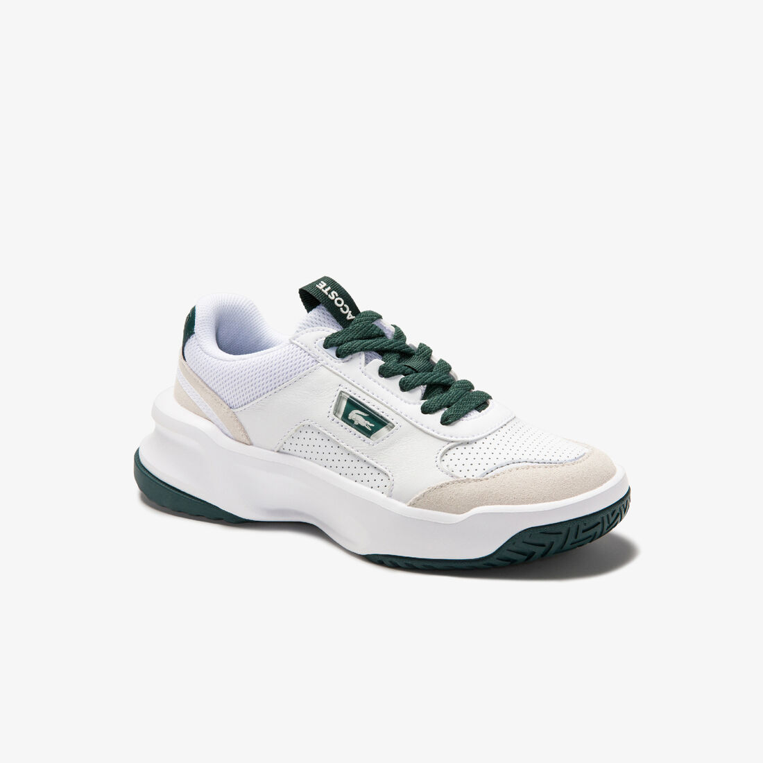 Women's Ace Lift Leather and Suede Trainers