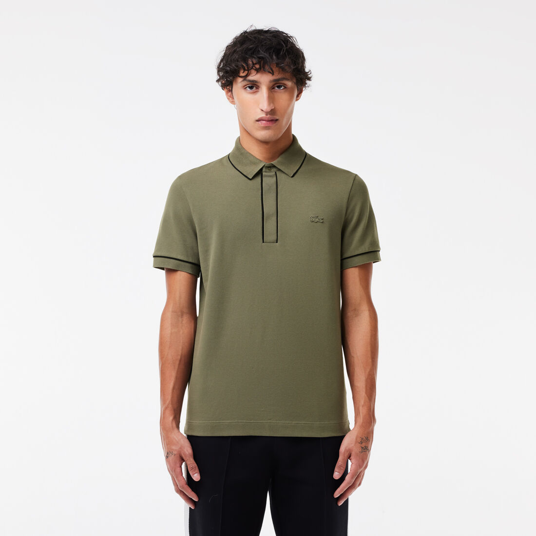 Regular Fit Paris Stretch Pique Polo Shirt
