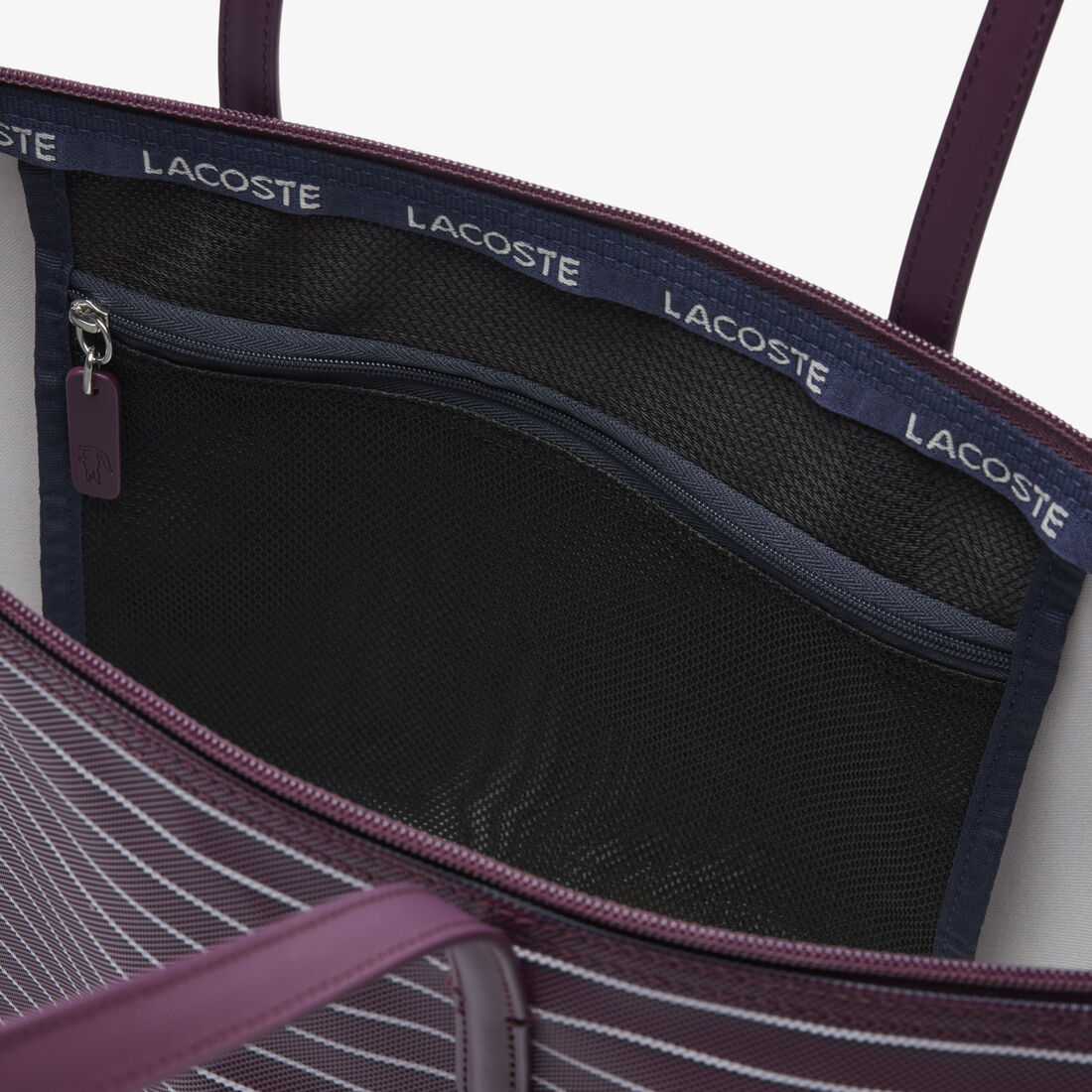 Large Striped L.12.12 Concept Tote Large Striped L.12.12 Concept Tote