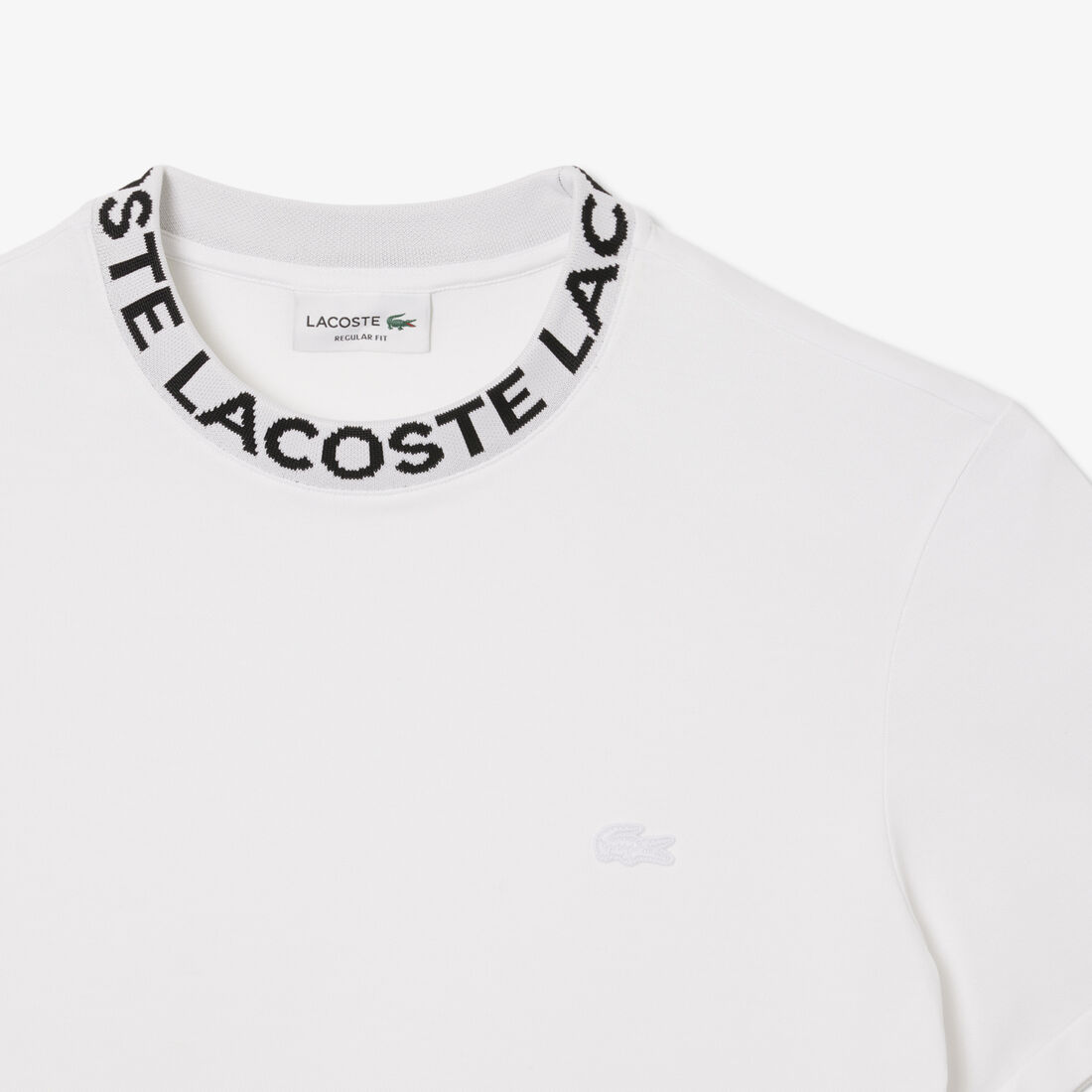 Jacquard Branded Pique T-shirt Jacquard Branded Pique T-shirt