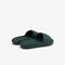 men s lacoste croco synthetic slides