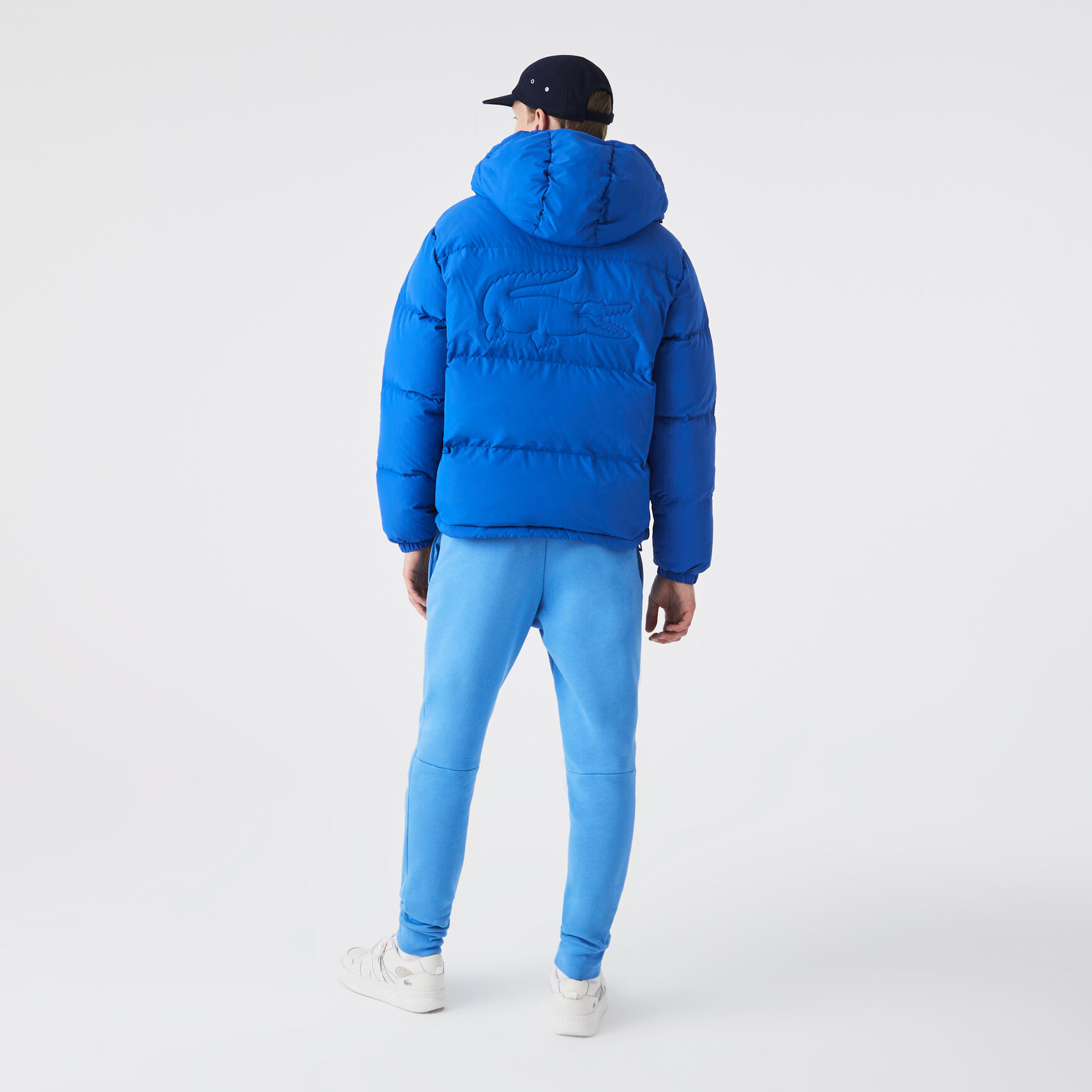 Men's Lacoste Quilted Water-Repellent Short Jacket Men's Lacoste Quilted Water-Repellent Short Jacket