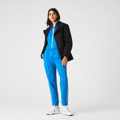 Women’s Contrast Piped Pleated Jogging Pants