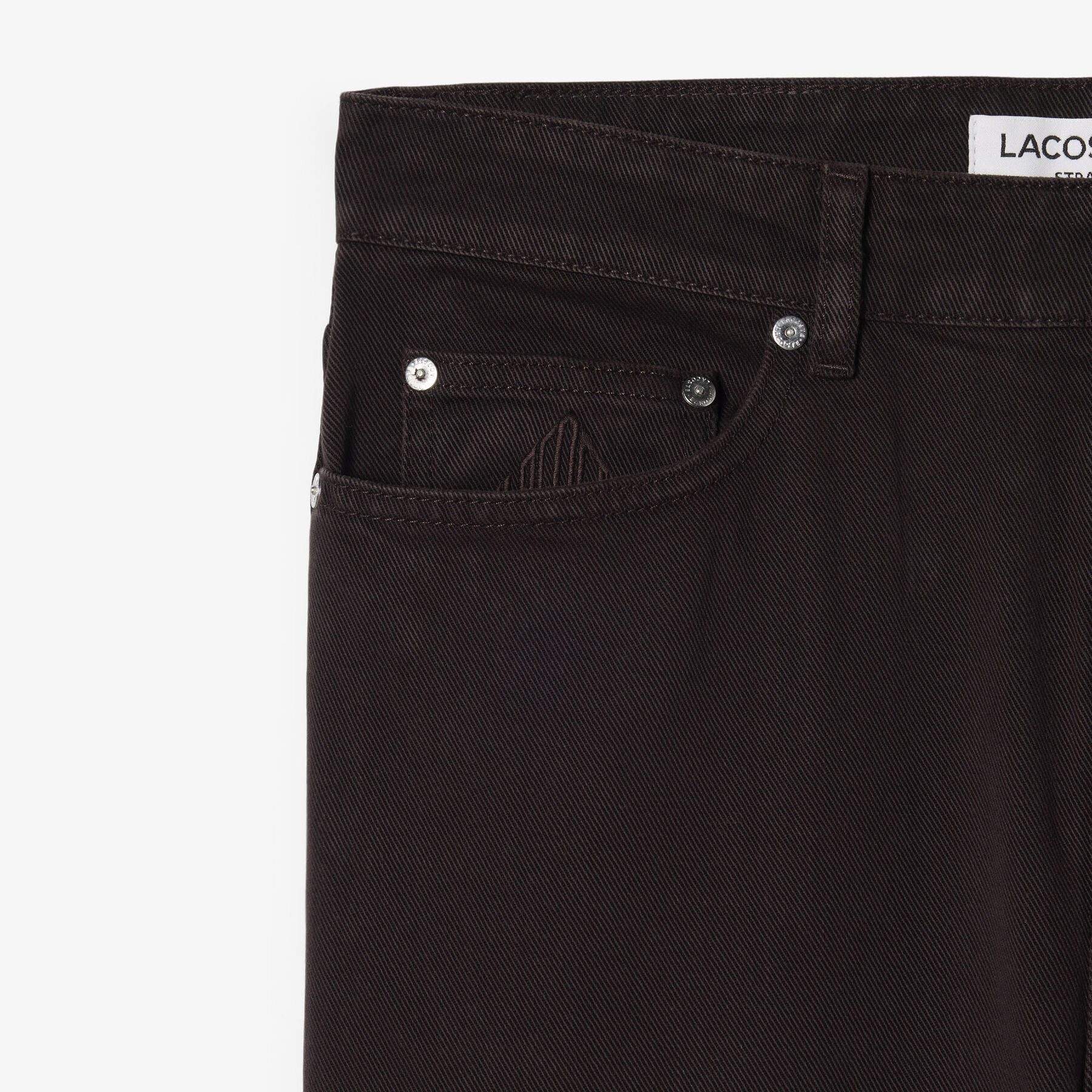 5 Pocket Straight Cut Denim Jeans lacoste 5 pocket straight cut denim jeans