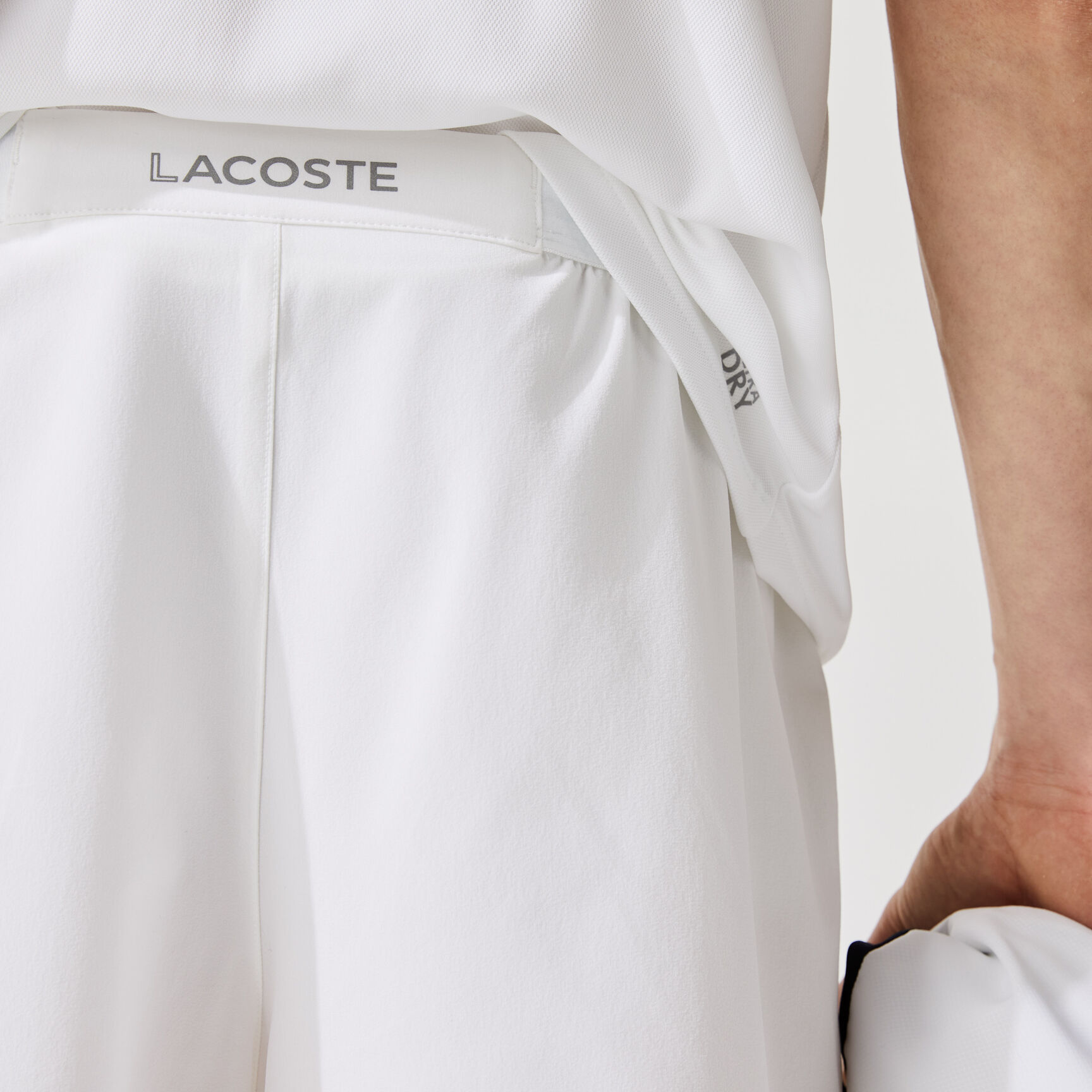 شورت تنس مرن مجموعة Lacoste SPORT للرجال