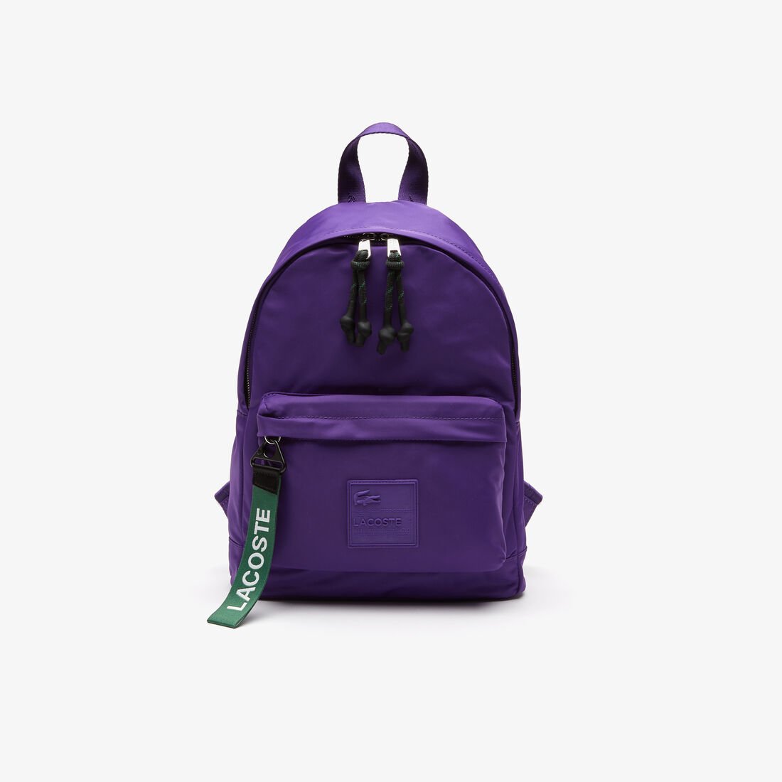Women's Lacoste Signature Patch Branded Puller Backpack Women's Lacoste Signature Patch Branded Puller Backpack