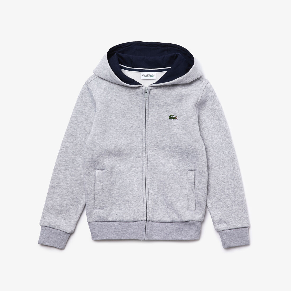 Kids' Lacoste SPORT Tennis Zippered Fleece Sweatshirt