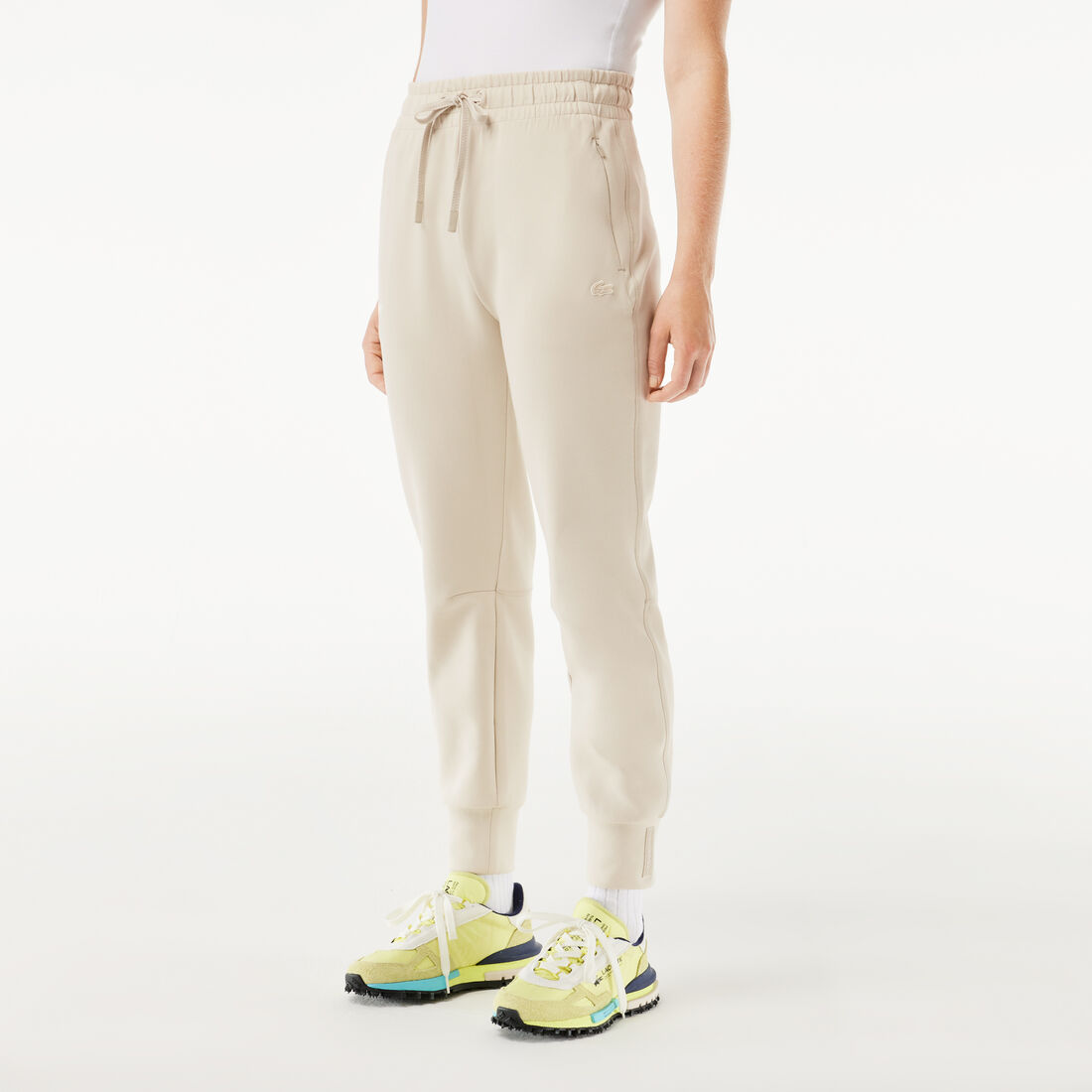 Women's Lacoste Two-Ply Jogger Trackpants