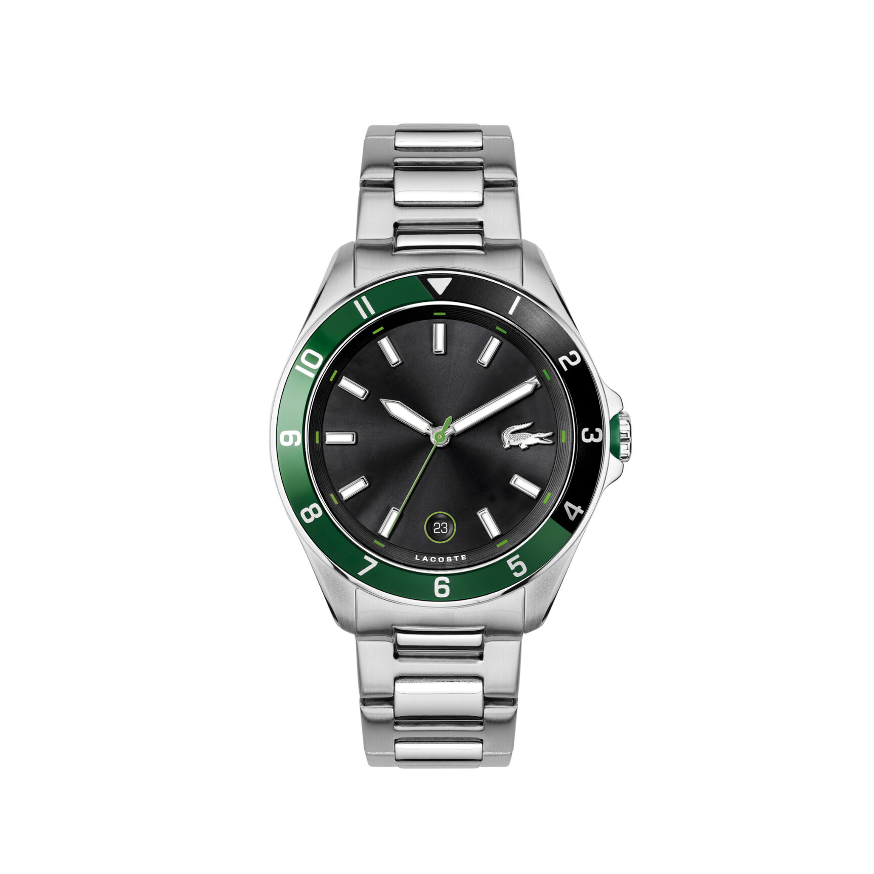 Lacoste Tiebreaker Mens Black Dial Watch Lacoste Tiebreaker Mens Black Dial Watch