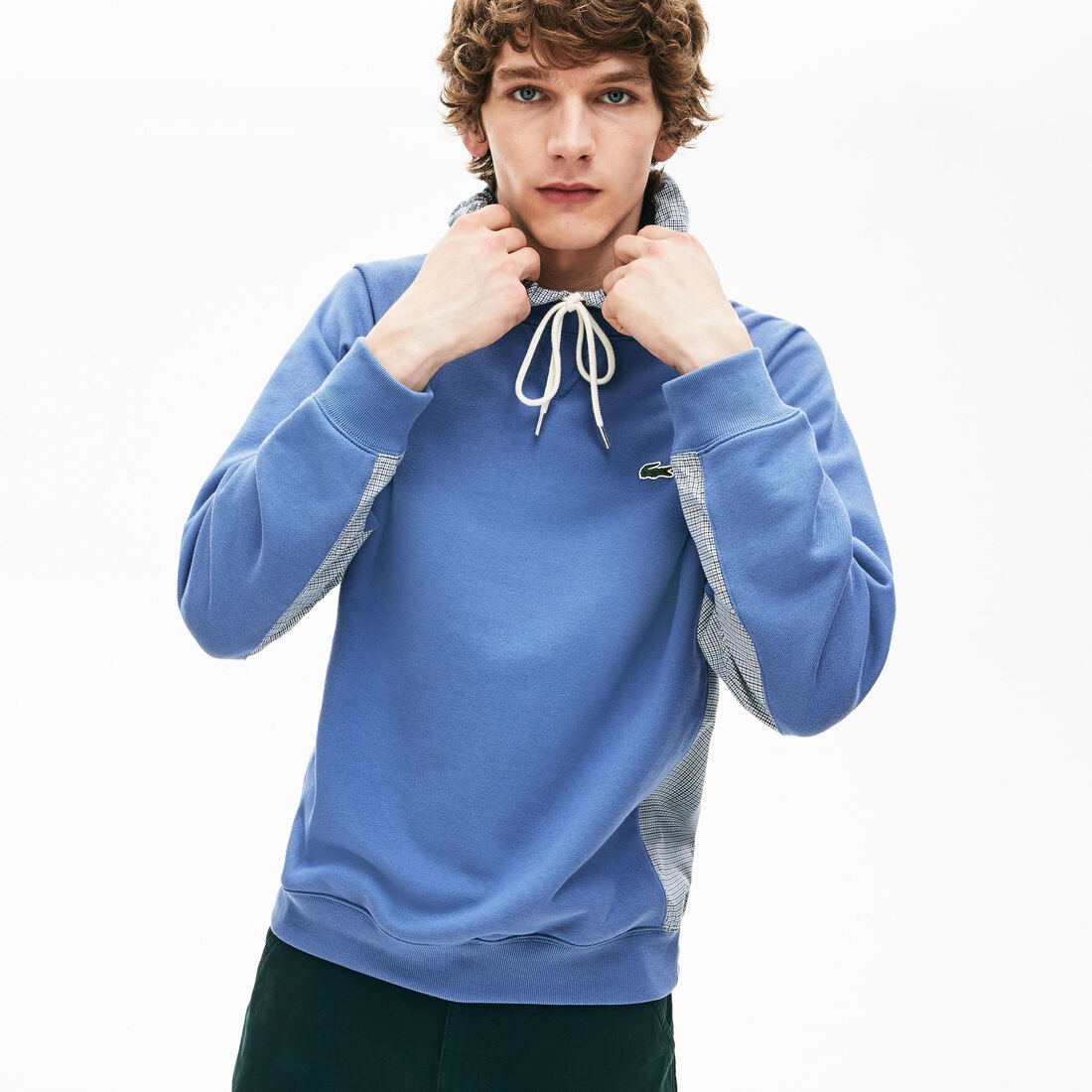 Men's Embroidered Multicolour Signature Fleece Sweatshirt