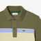 lacoste colour block pique polo shirt