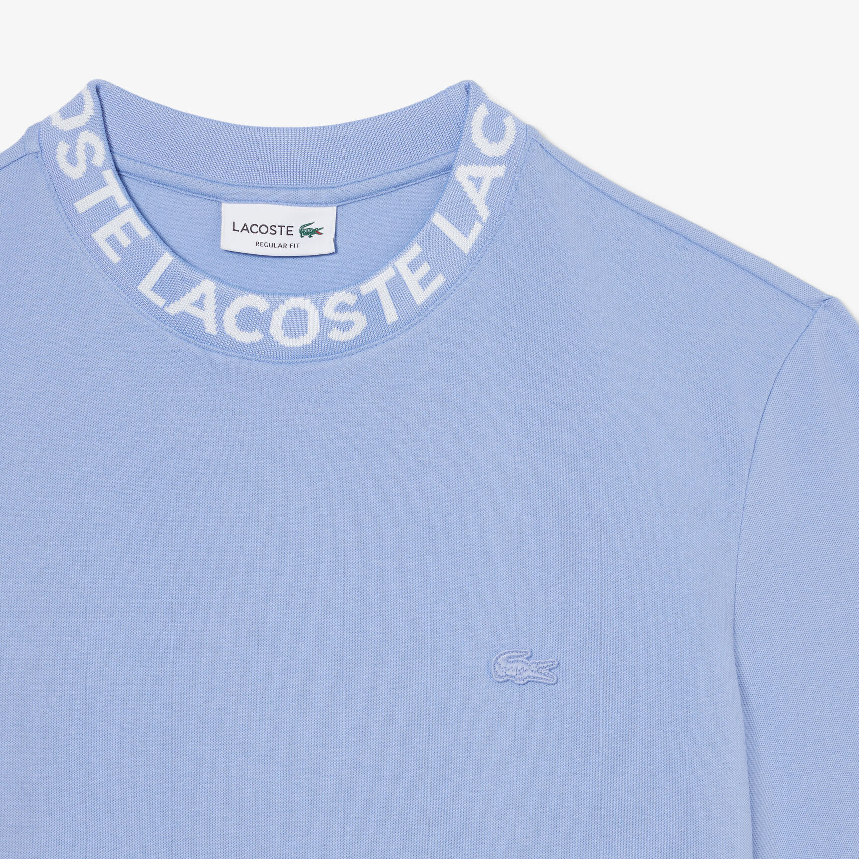 Jacquard Branded Pique T-shirt