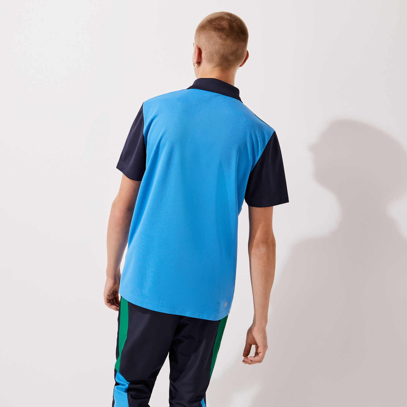 Men's Lacoste SPORT Graphic Breathable And Resistant Piqué Polo Shirt Men's Lacoste SPORT Graphic Breathable And Resistant Piqué Polo Shirt