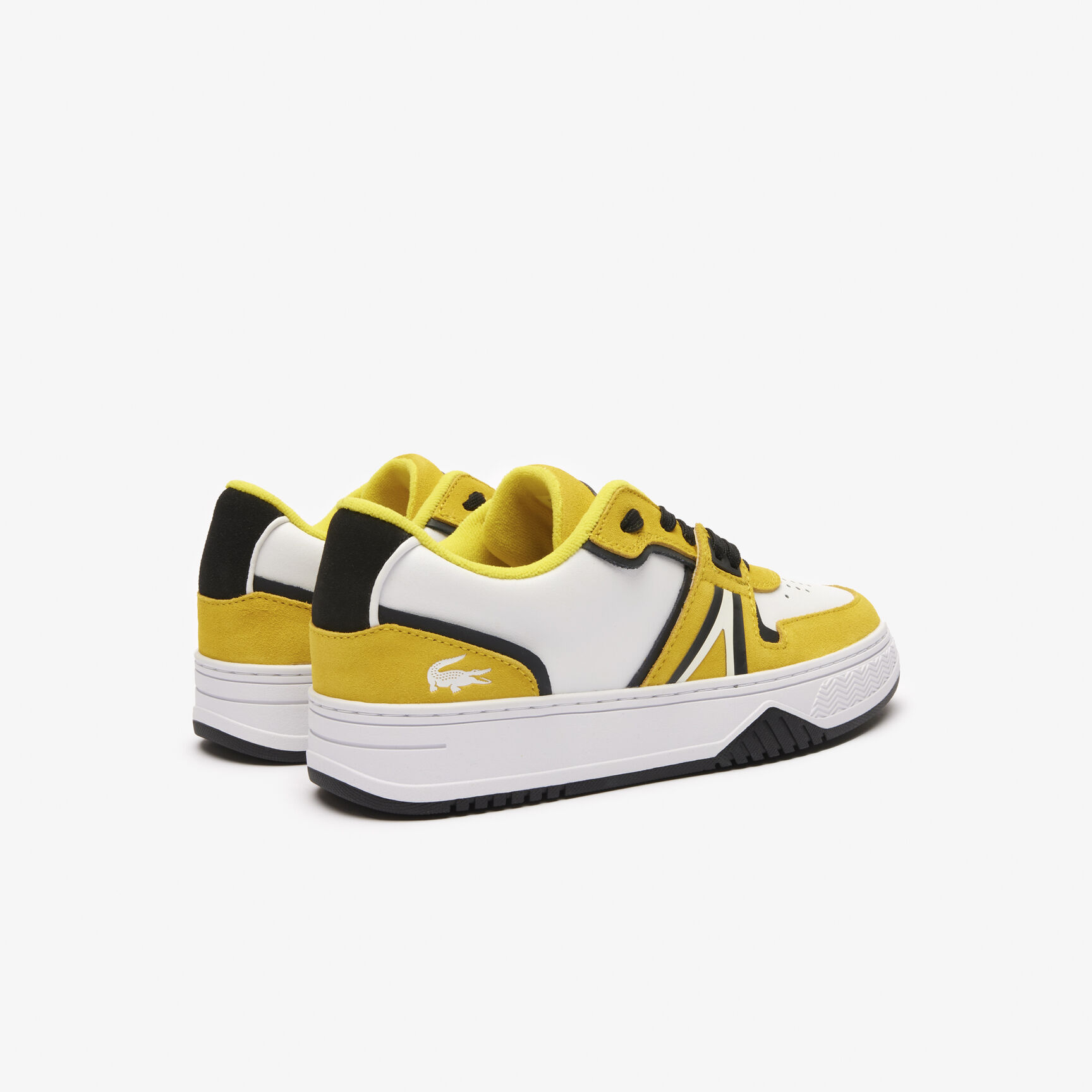 Women's L001 Coated Leather Trainers
