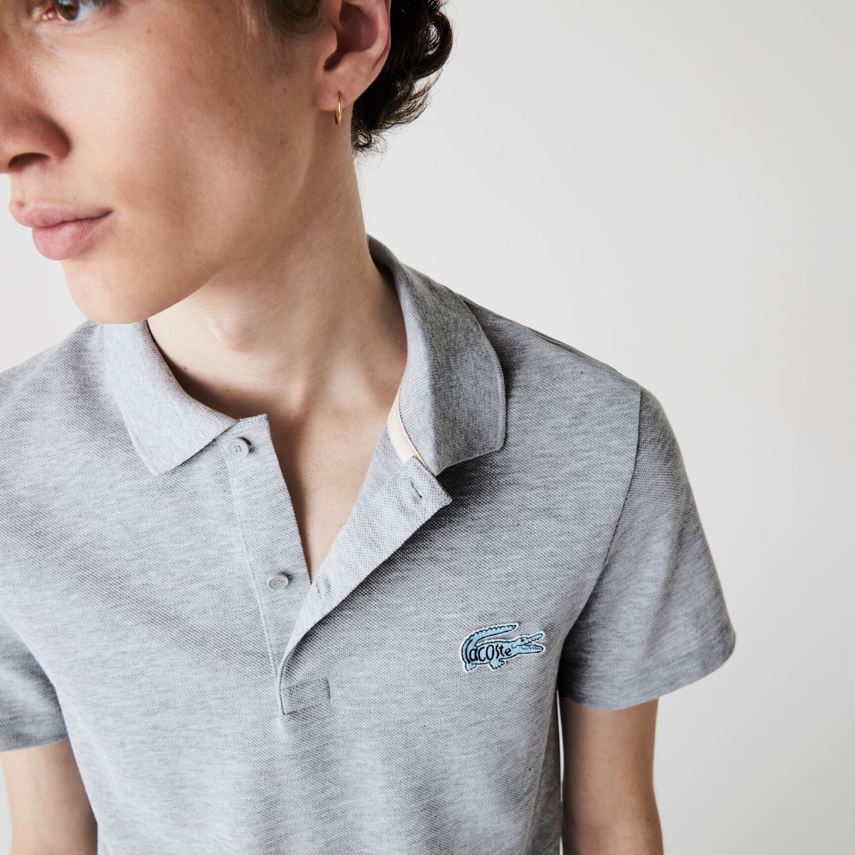 Men&rsquo;s Lacoste Regular Fit Badge Cotton Piqu&eacute; Polo