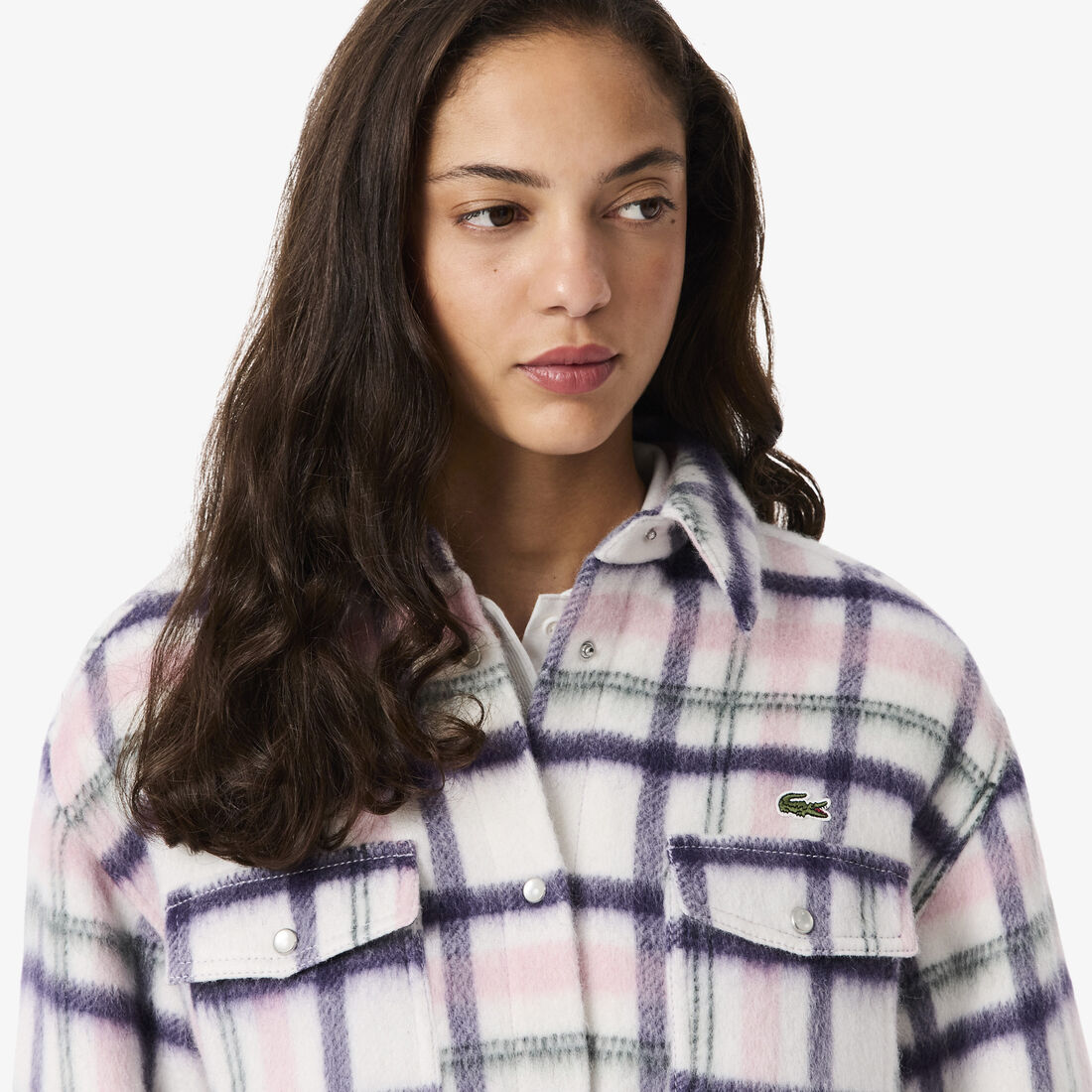 Oversized Quilted Wool Overshirt Oversized Quilted Wool Overshirt
