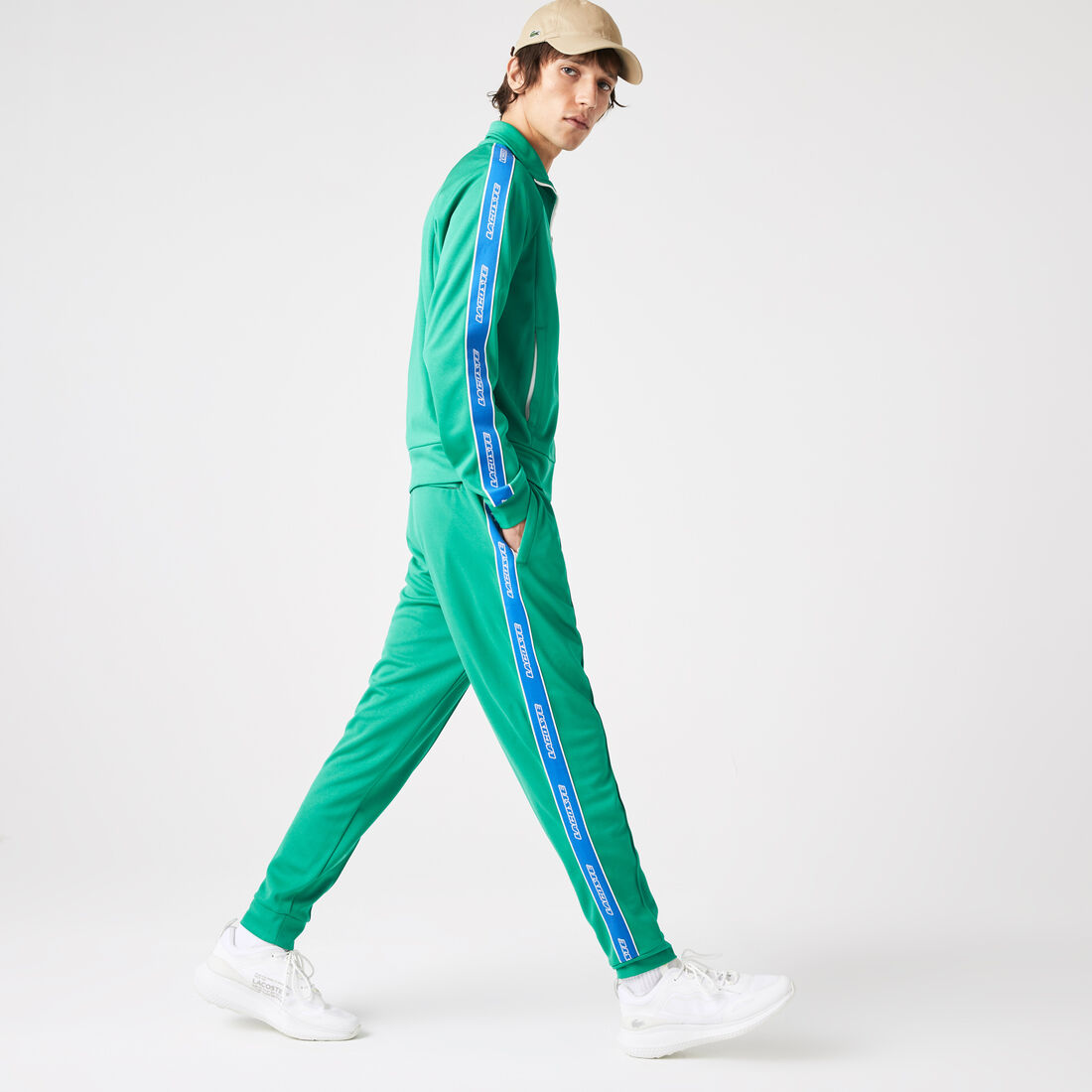 Men's Heritage Contrast Bands Trackpants