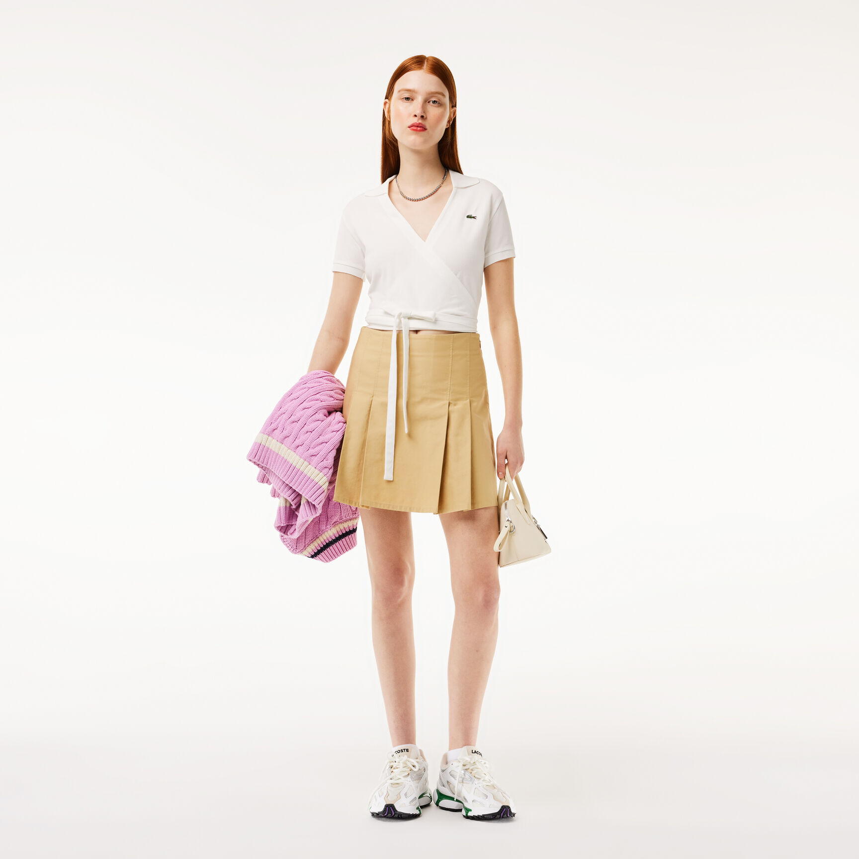 Crossover Stretch Pique Polo Shirt Crossover Stretch Pique Polo Shirt