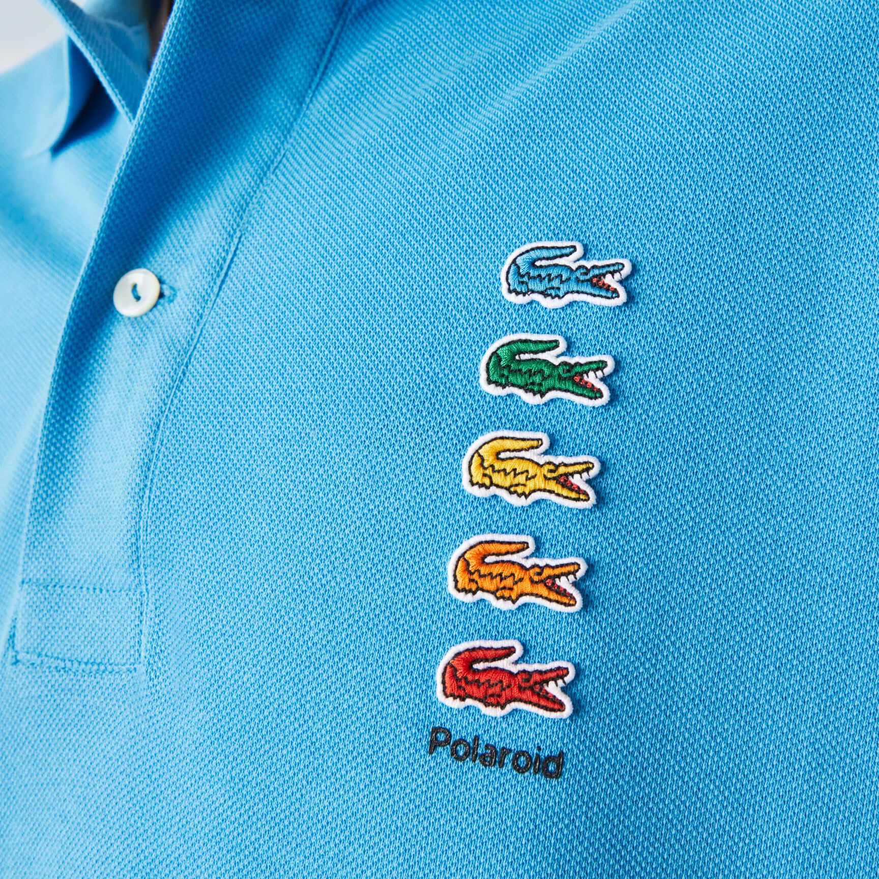 Men’s Polaroid Collaboration Colored Crocodiles Classic Fit Polo