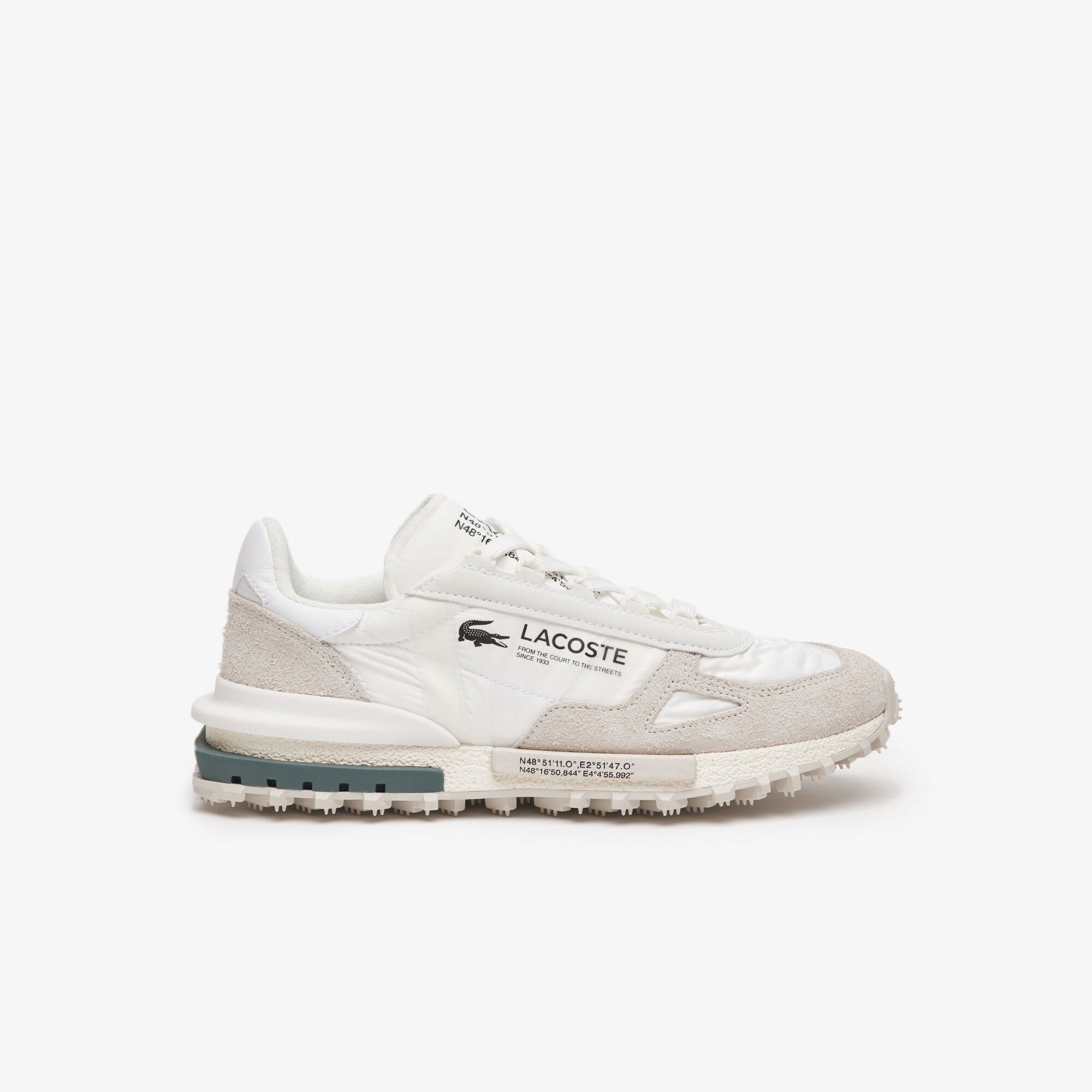 Buy Men s Elite Active Branded Textile Trainers Lacoste EG