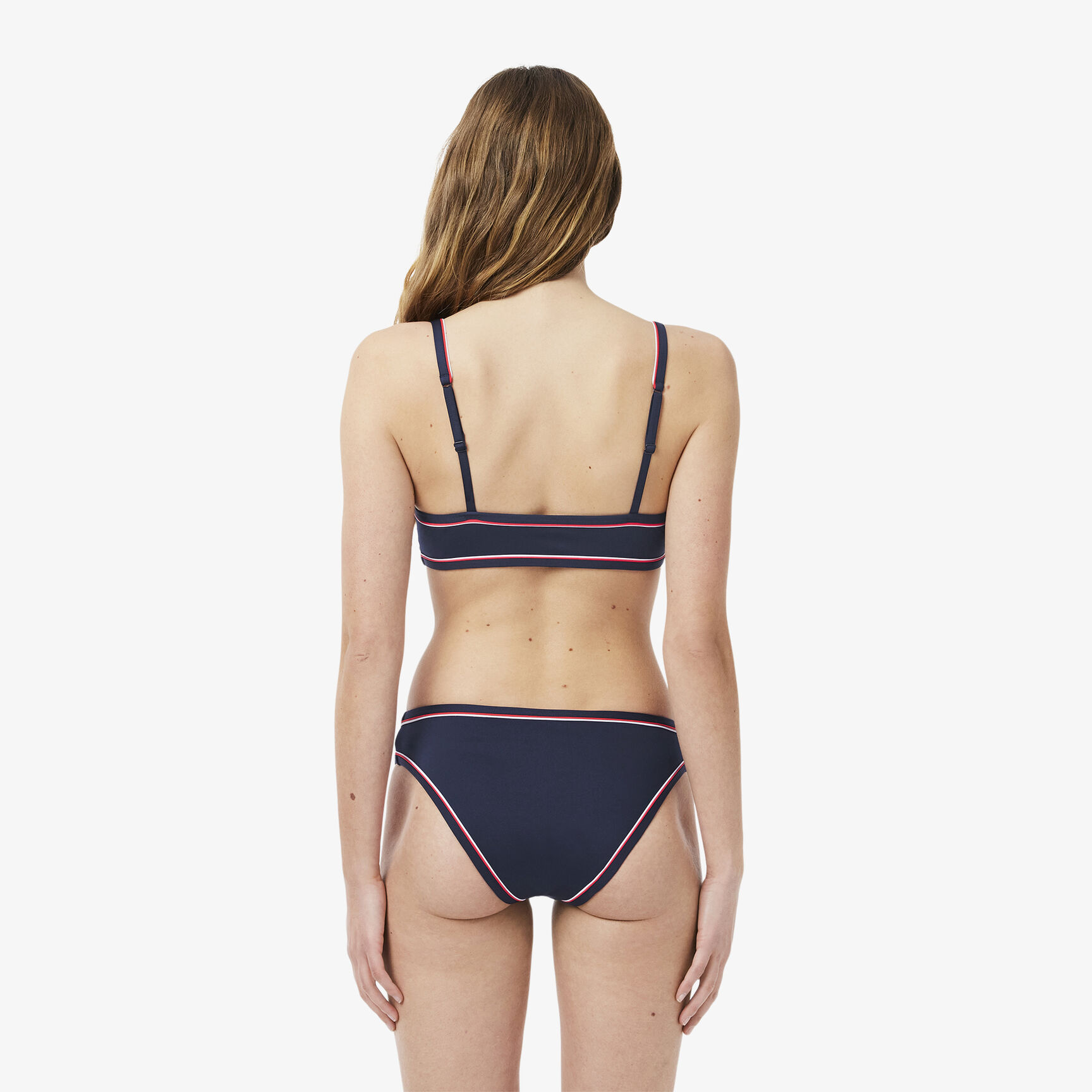 Trim Accent Swim Top