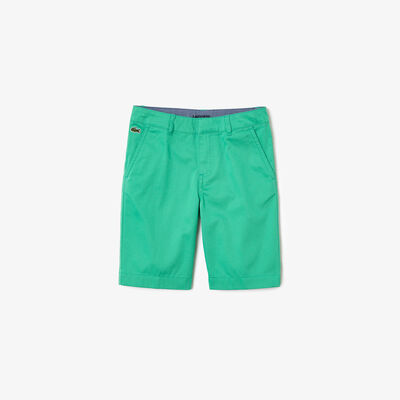 Boys' Stretch Cotton Bermudas