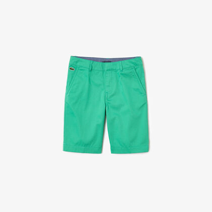 Boys' Stretch Cotton Bermudas