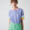 Women’s Lacoste Striped Sleeve Textured Cotton Polo Shirt women s lacoste striped sleeve textured cotton polo shirt