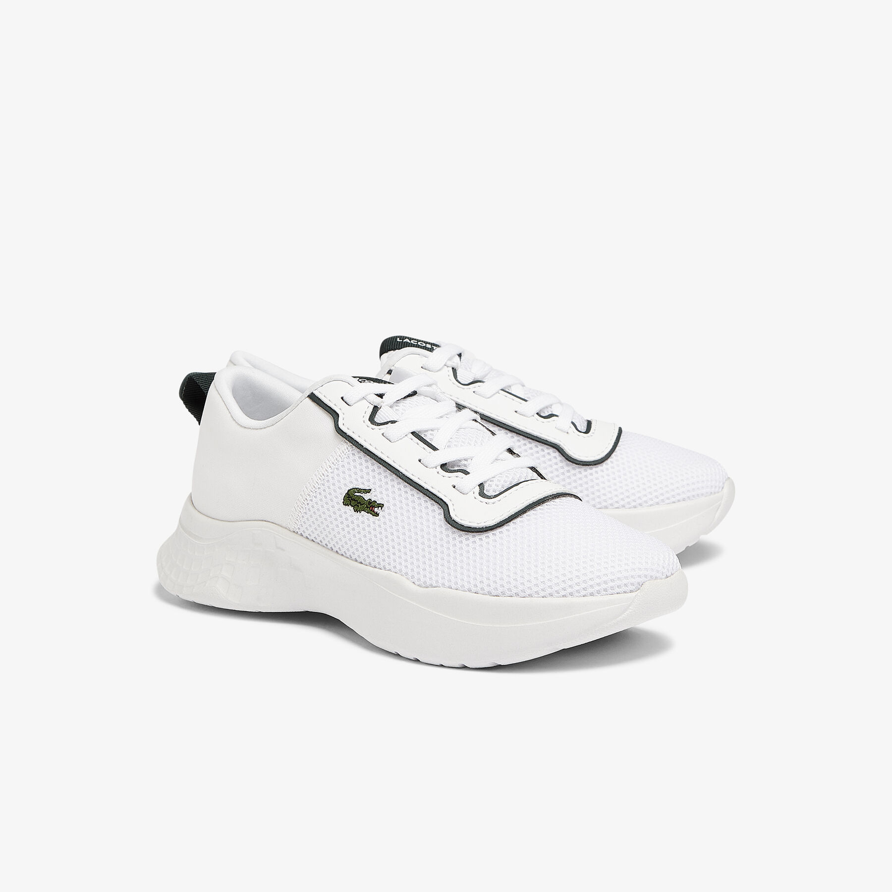 Children's Court-Drive Textile Air Mesh Trainers lacoste children s court drive textile air mesh trainers