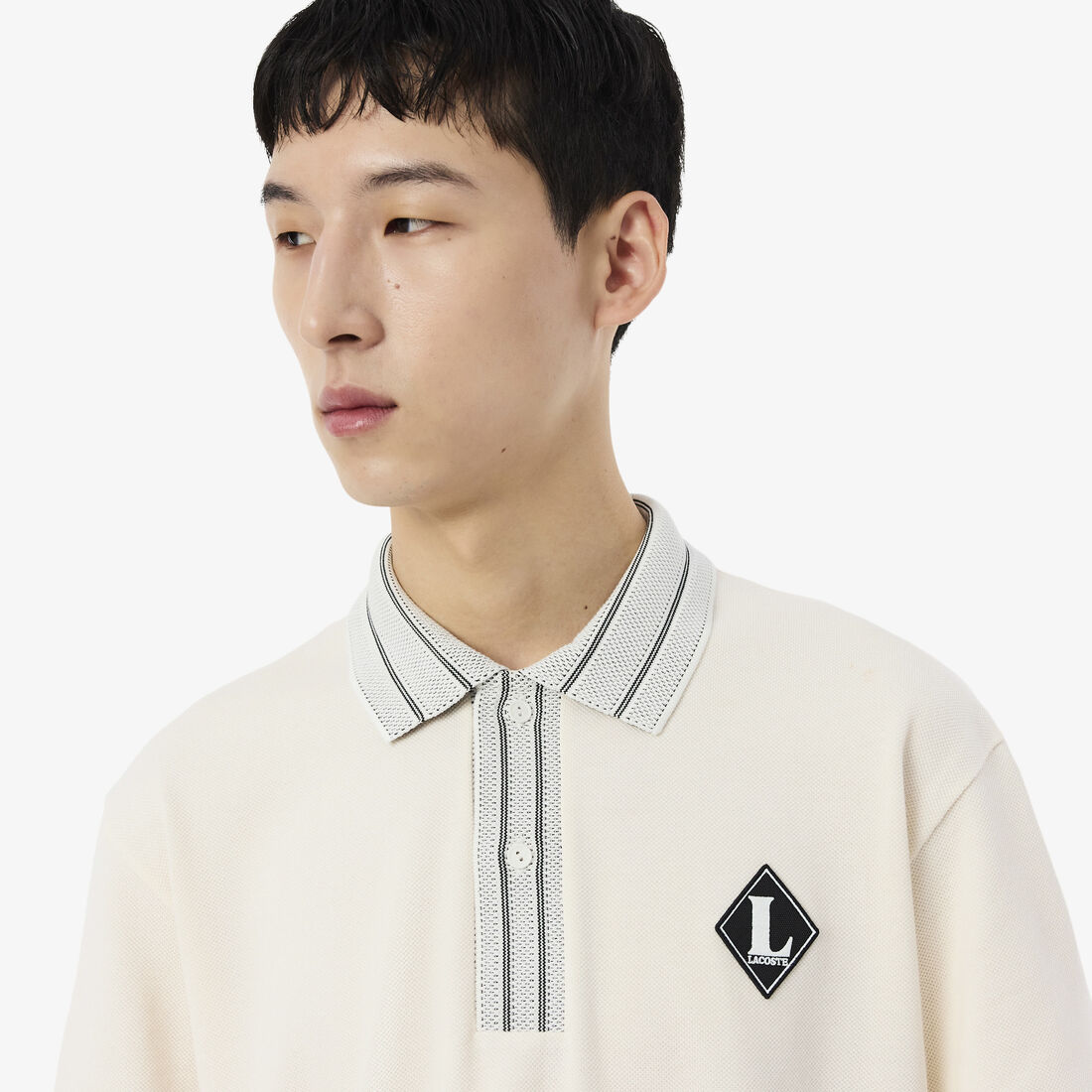 French Made Classic Fit Badge Polo Shirt French Made Classic Fit Badge Polo Shirt