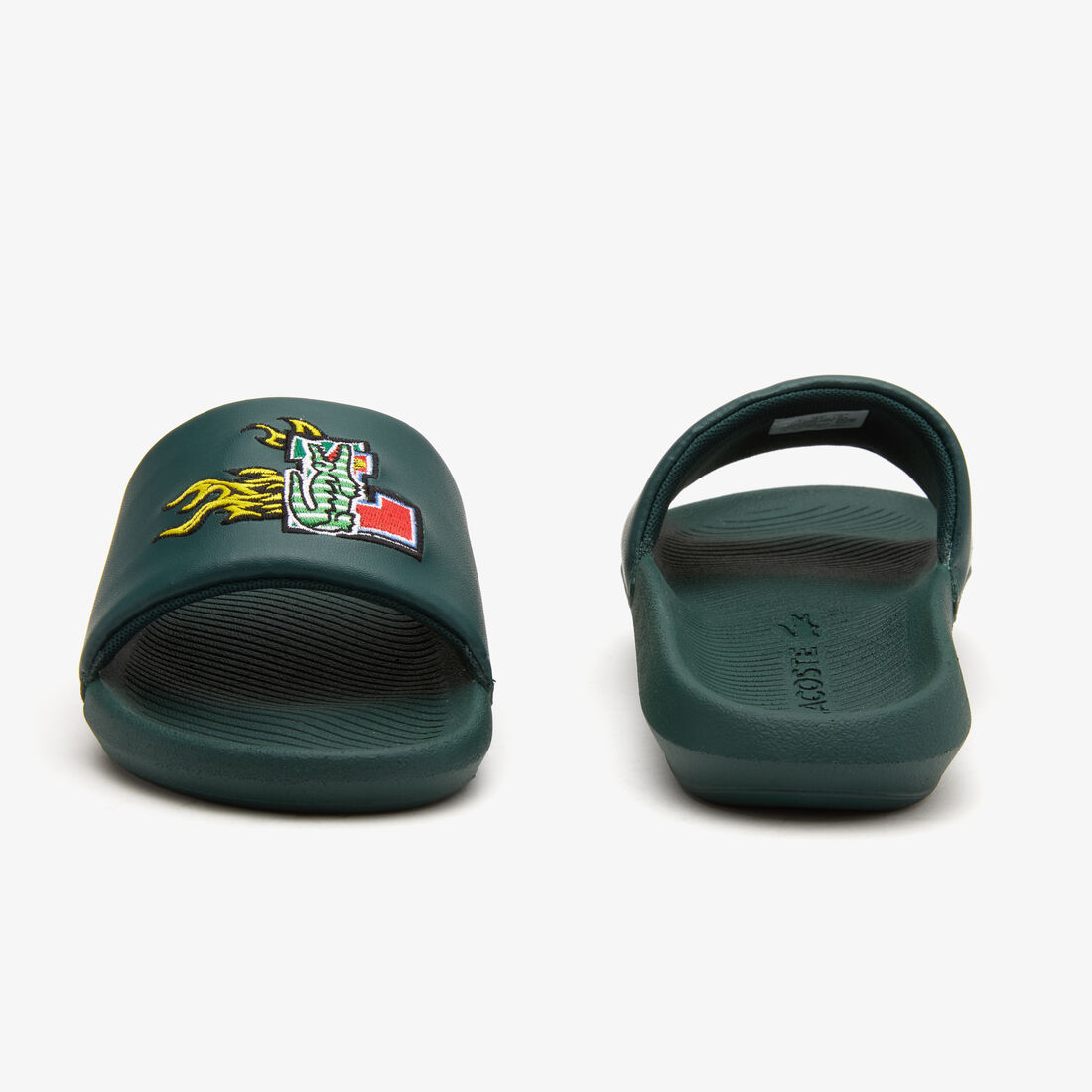 Men's Lacoste Croco Synthetic Slides Men's Lacoste Croco Synthetic Slides