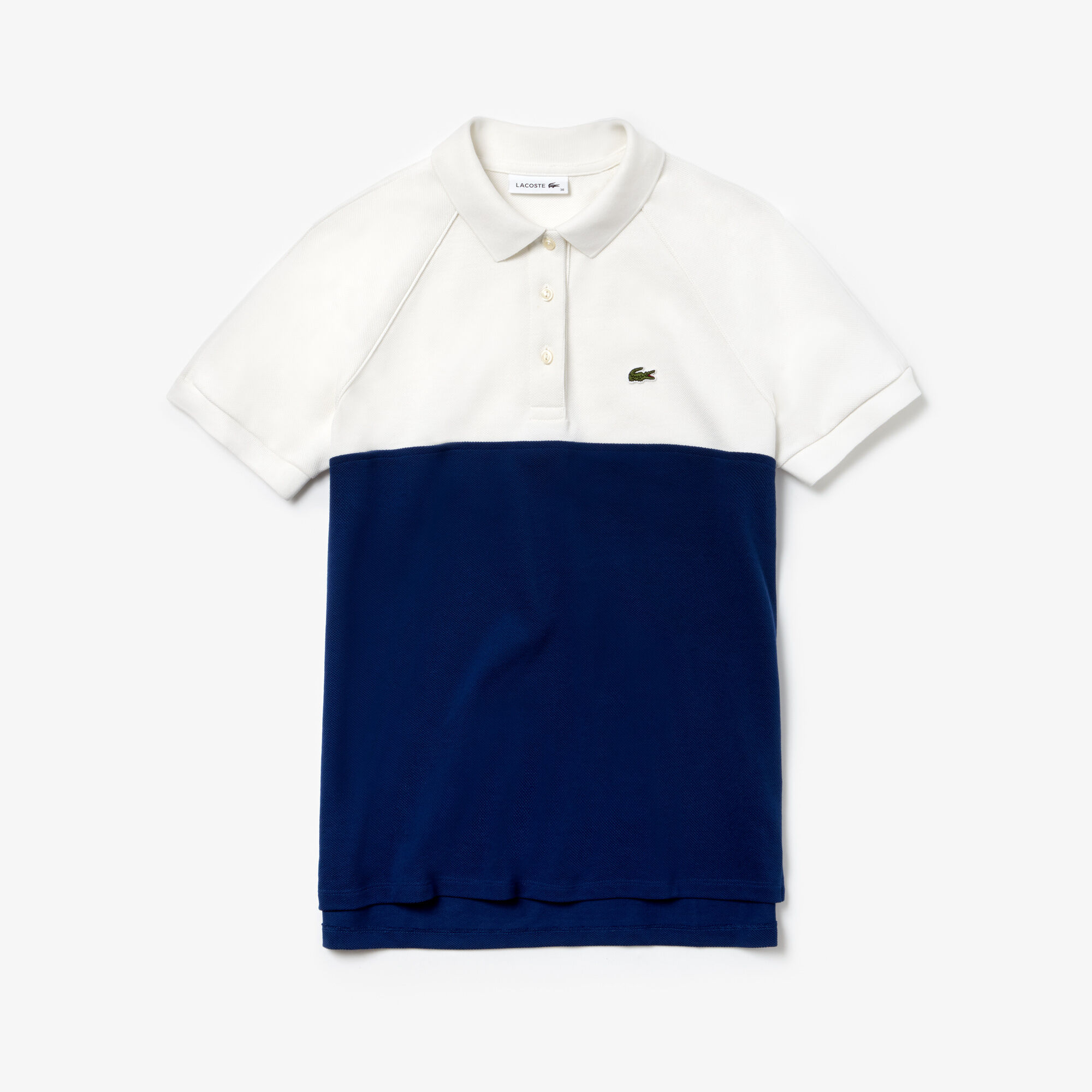قميص بولو نسائي من قطن بيتي بيكيه متعدد الألوان ذو قصة ضيقة من Lacoste قميص بولو نسائي من قطن بيتي بيكيه متعدد الألوان ذو قصة ضيقة من Lacoste