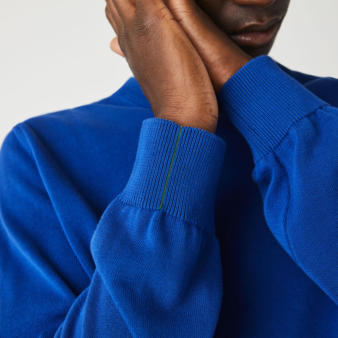 Monochrome Crew Neck Cotton Sweater Monochrome Crew Neck Cotton Sweater