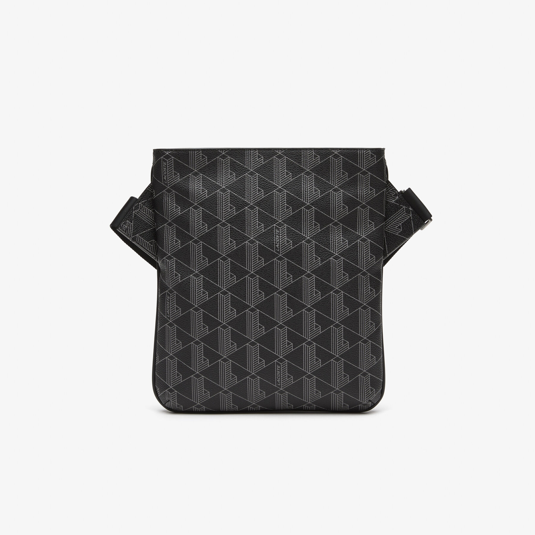 men s lacoste the blend monogram print shoulder bag