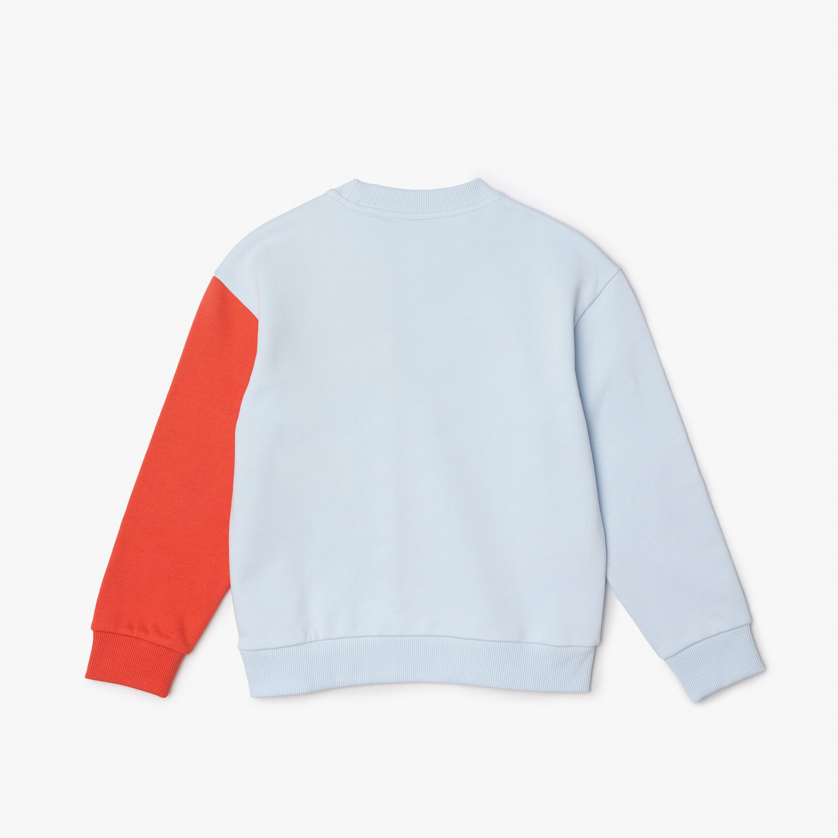 Kids&rsquo; Lacoste Organic Cotton Colourblock Sweatshirt