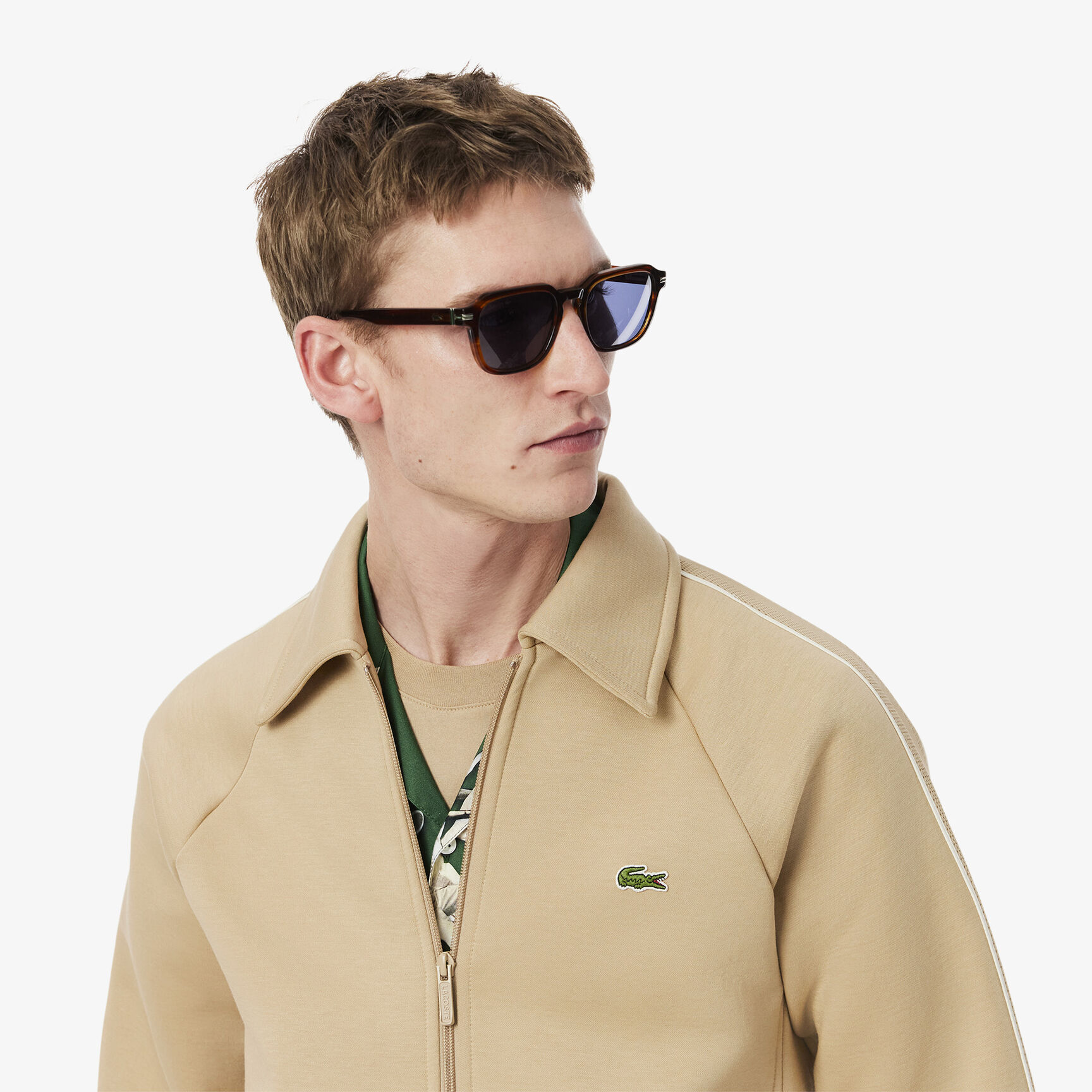 French Made Zipped Sweatshirt