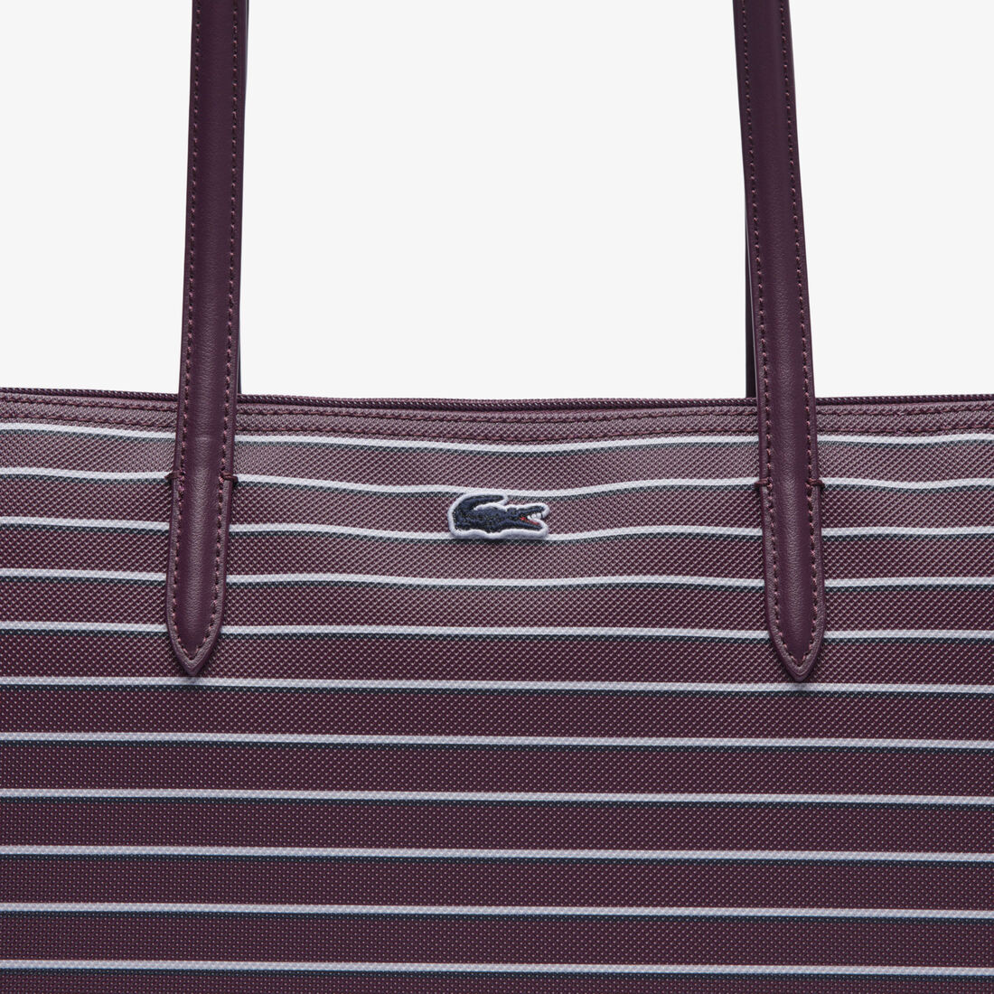 Large Striped L.12.12 Concept Tote Large Striped L.12.12 Concept Tote
