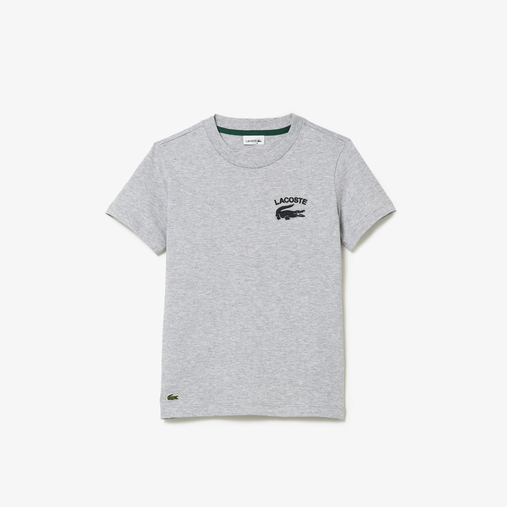 Boys' Lacoste Printed Cotton Jersey T-shirt Boys' Lacoste Printed Cotton Jersey T-shirt