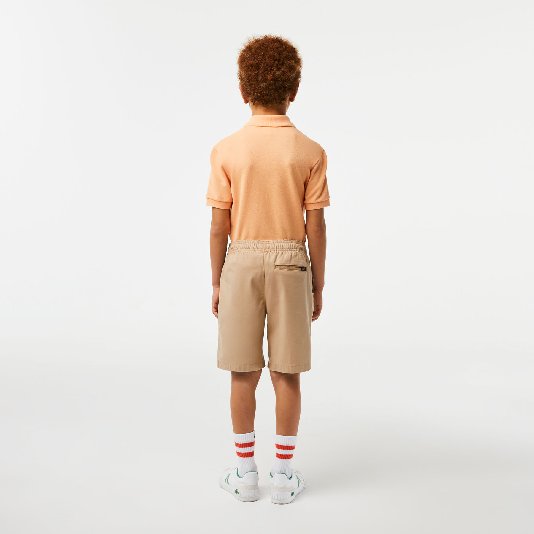 Stretch Cotton Gabardine Shorts